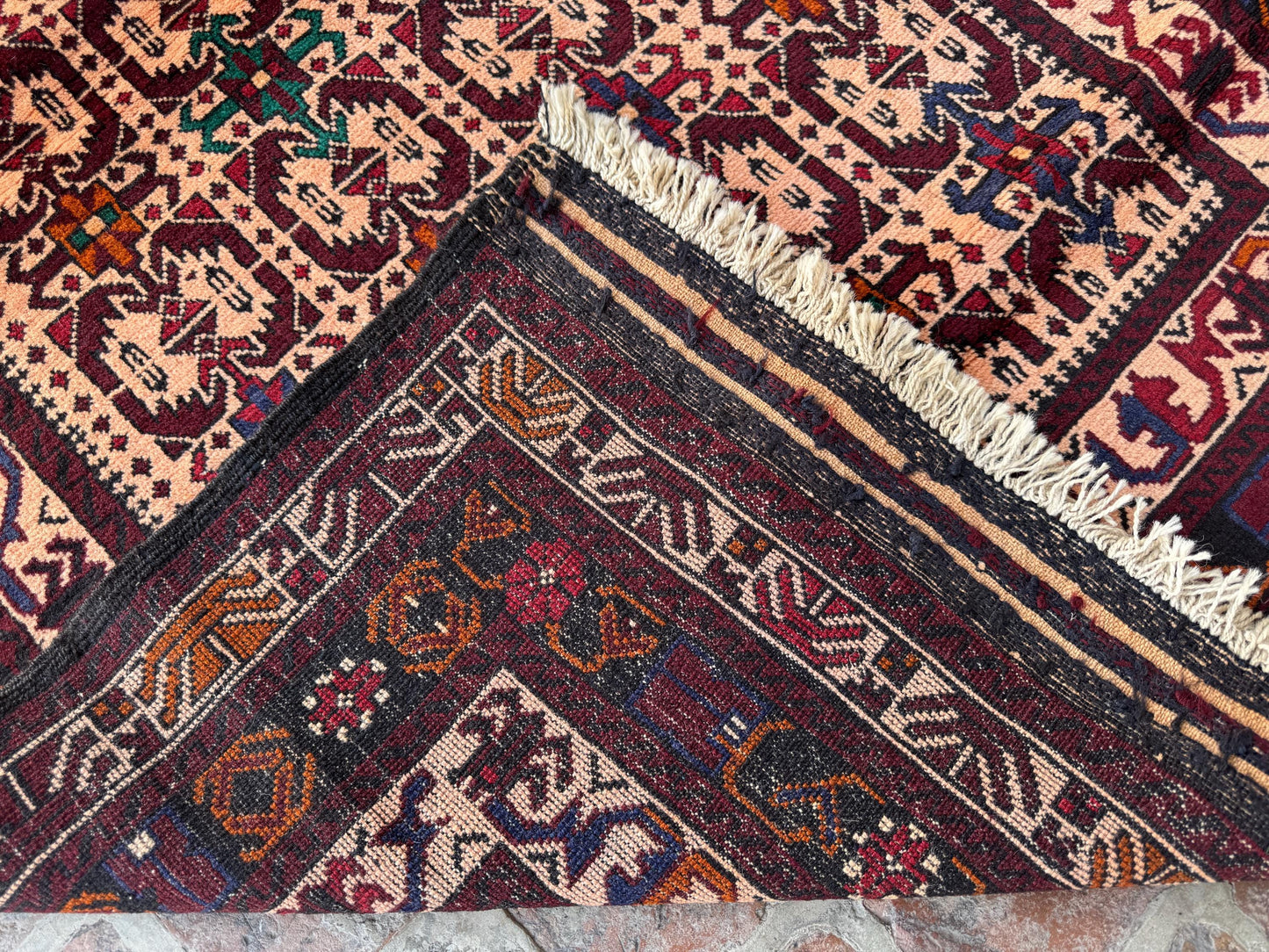 3x5 Vintage Afghan Wool Rug – Handcrafted Tribal Oriental Carpet – Boho  Area Rug for Living Room, Bedroom &amp; Farmhouse – Gift Rug