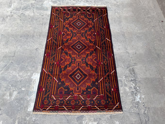 compare product 3.8x6.6 Turkmen Beige Tribal Carpet – Handmade Afghan Geometric Design – Oriental Area Carpet for Boho Living Room Decor - Boho Gift Carpet