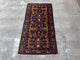 3.2x6.5 Afghan Handmade Beige Carpet – Tribal Turkmen Patterns – Oriental Area Carpet for Modern Living Room Decoration - Boho Gift Carpet