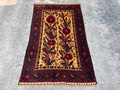 4x6.6 Nomadic Rug - Handmade Afghan Wool Carpet