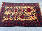 4x6.6 Nomadic Rug - Handmade Afghan Wool Carpet