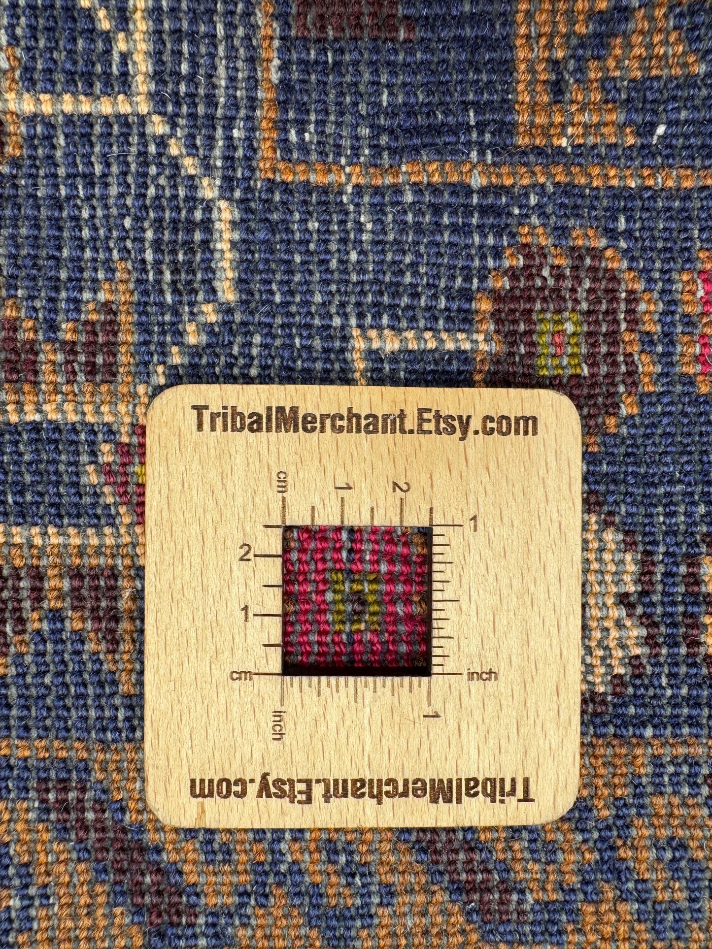 3.2x6.5 Afghan Handmade Beige Carpet – Tribal Turkmen Patterns – Oriental Area Carpet for Modern Living Room Decoration - Boho Gift Carpet