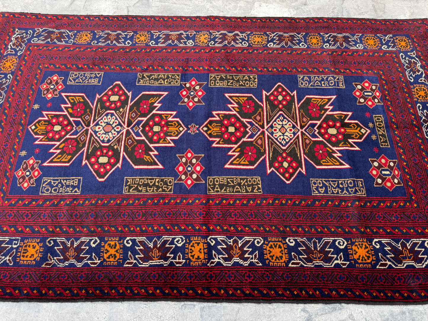 3.12x6.8 Afghan Runner rug Antique Hand knotted Wool Runner, Oriental Hallway Runner Rug, Turkmen Stair runner Rug, Entryway runner Area Rug