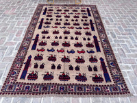 6.3x9.6 Handmade Animated Carpet – Helicopter Design Carpet for Kids Room and Bedroom Decor – Fun Toy Rug, Gift Carpet &amp; Kabul Pictorial Art